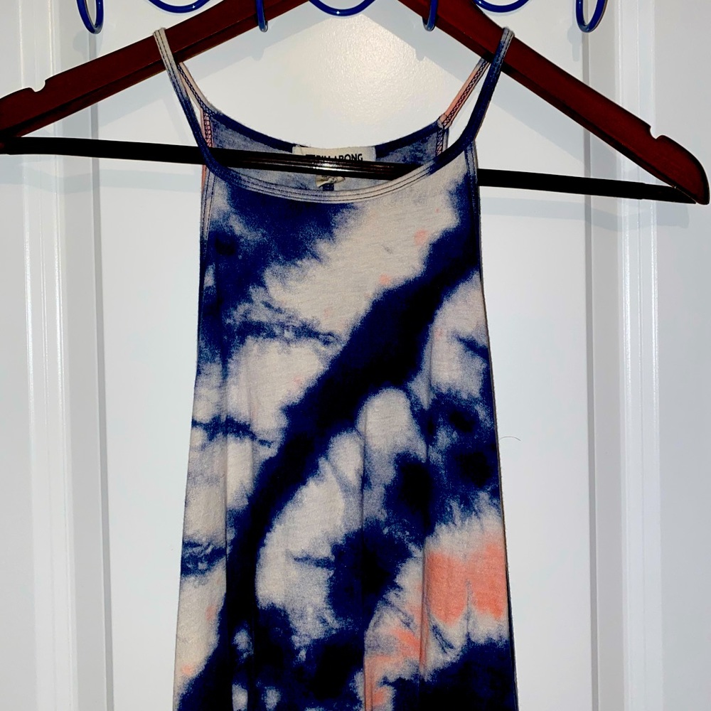 Billabong tie dye dress or cover up